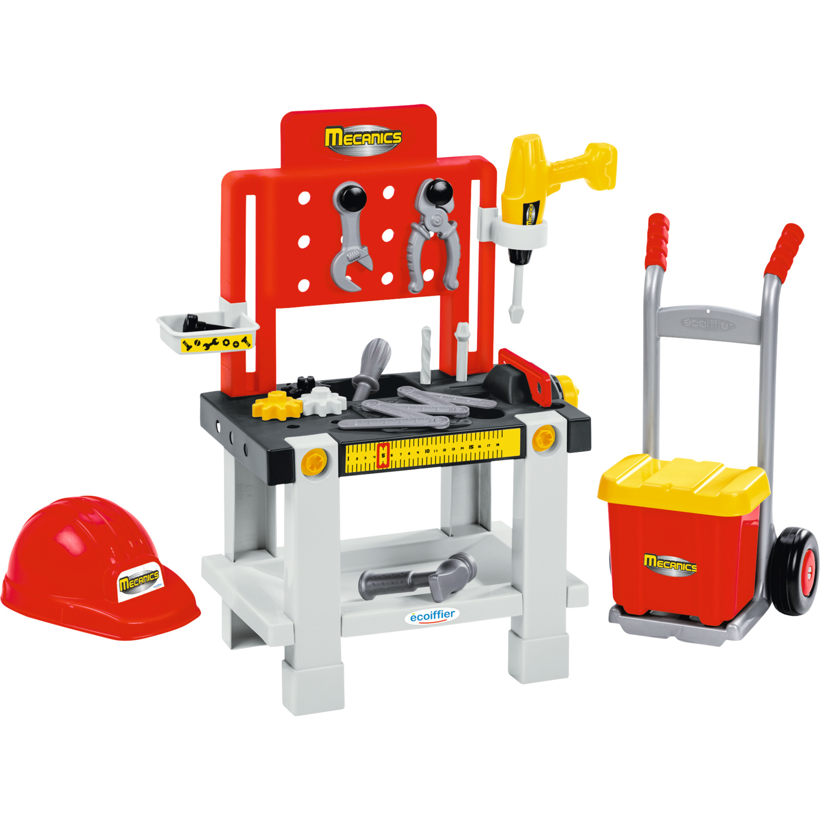 Ecoiffier Werkbank 3in1
