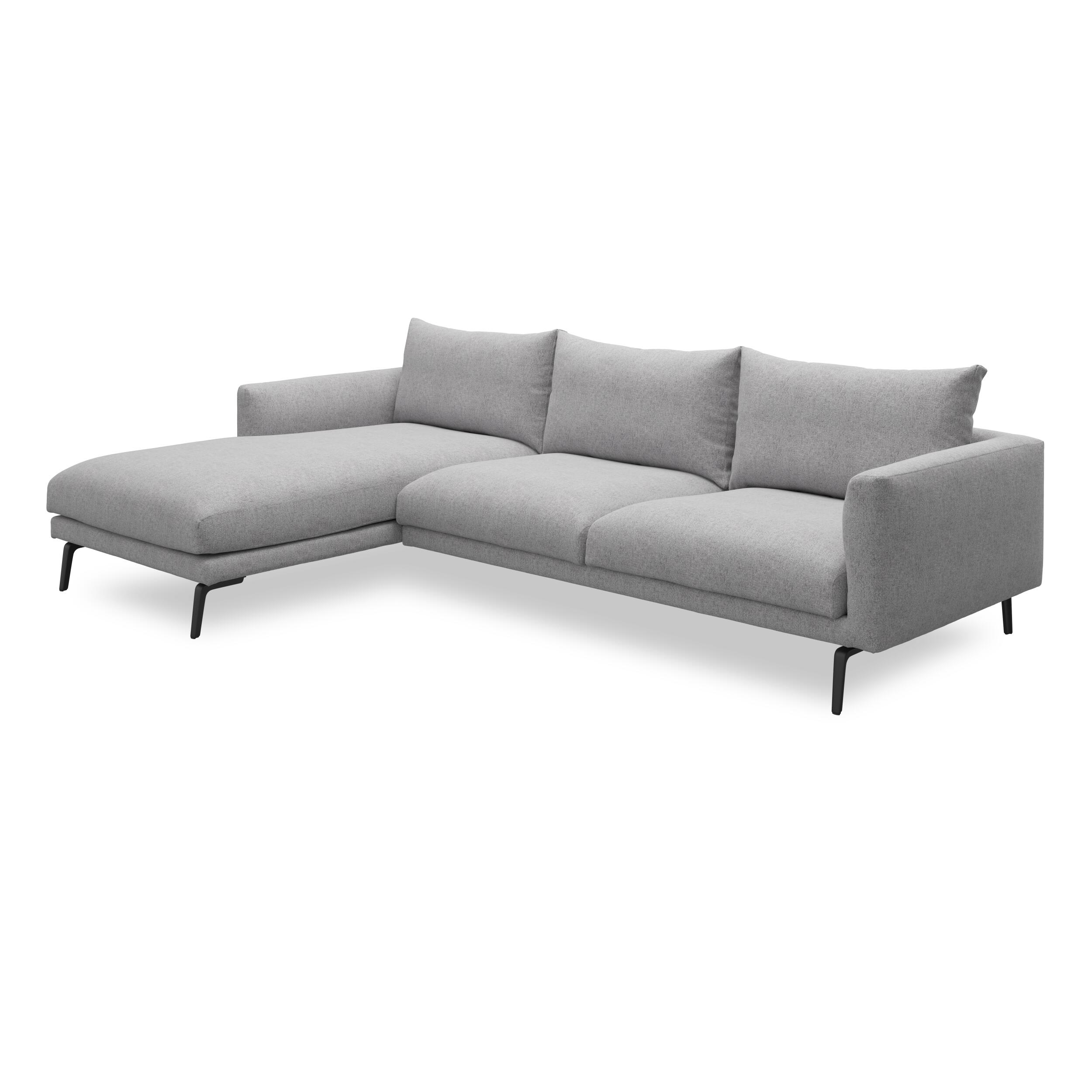 Hallsberg venstrevendt sofa med chaiselong