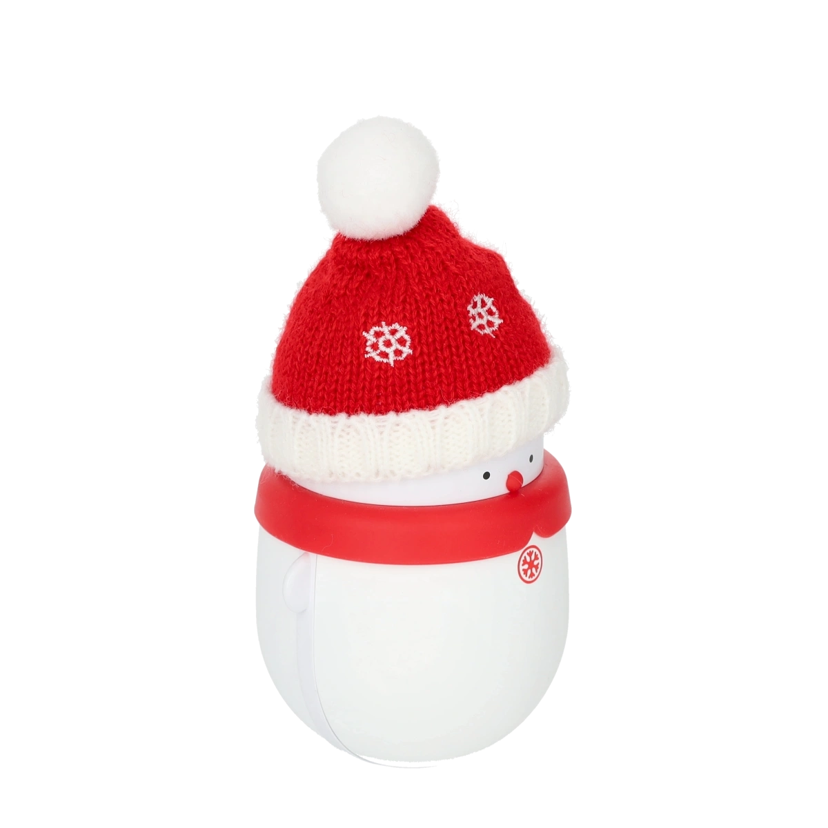 (10W) 10000mAh 2in1 USB A Powerbank Ladegerät   Handwärmer - Schneemann