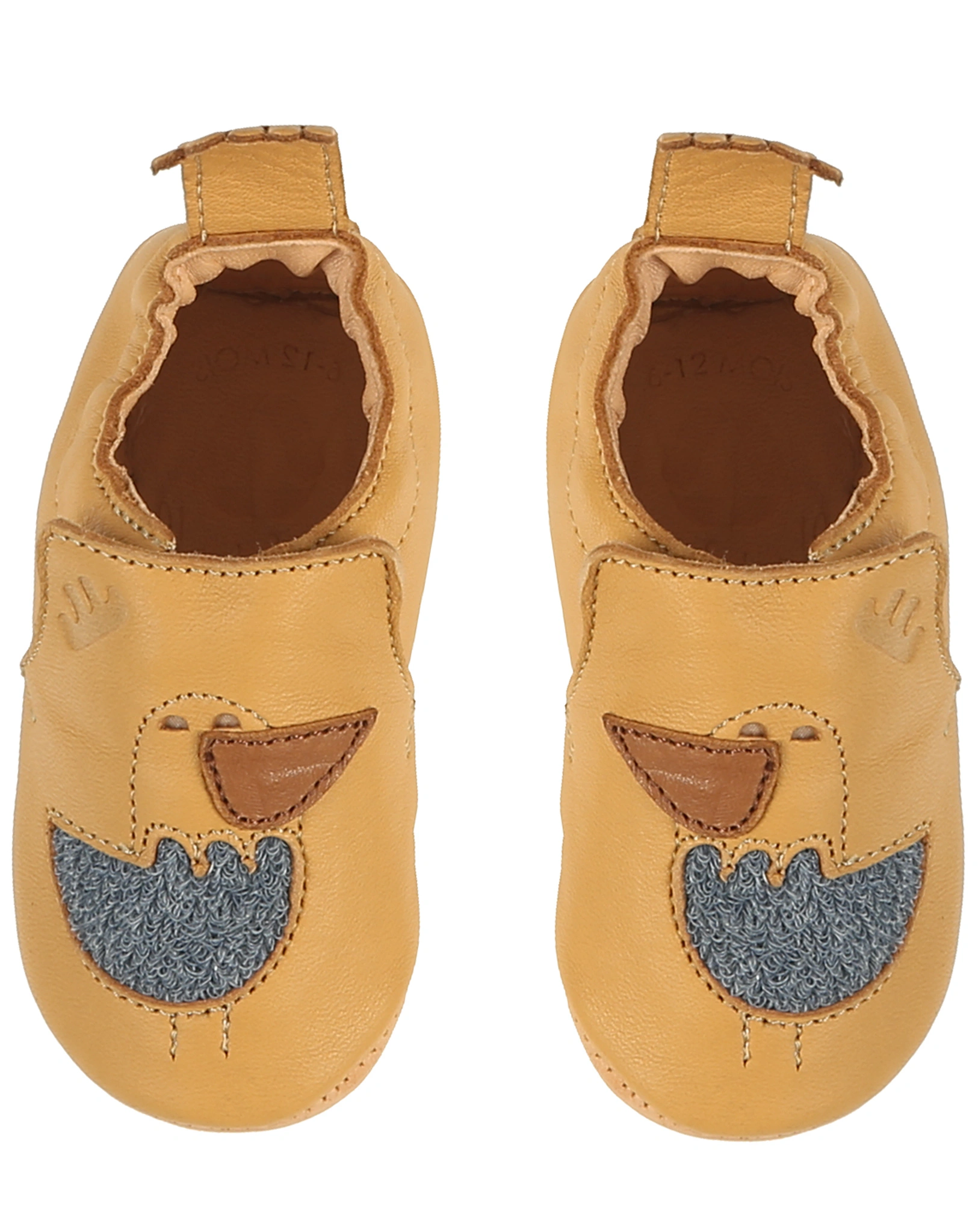 Krabbelschuhe BLUMOO GOELAND in ocker