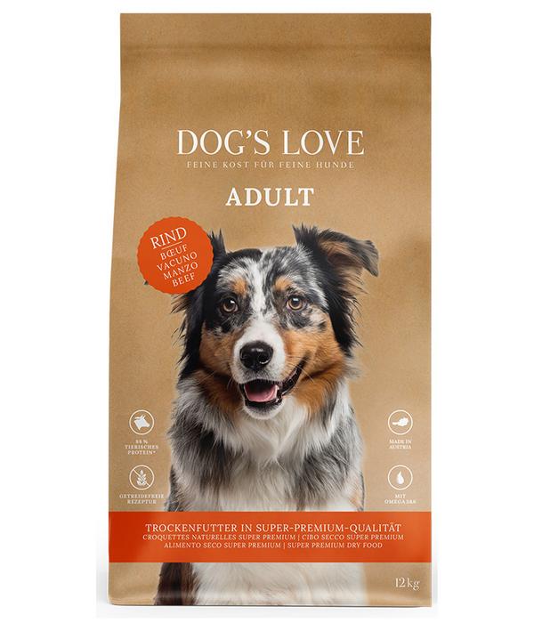 DOG'S LOVE Trockenfutter für Hunde Adult