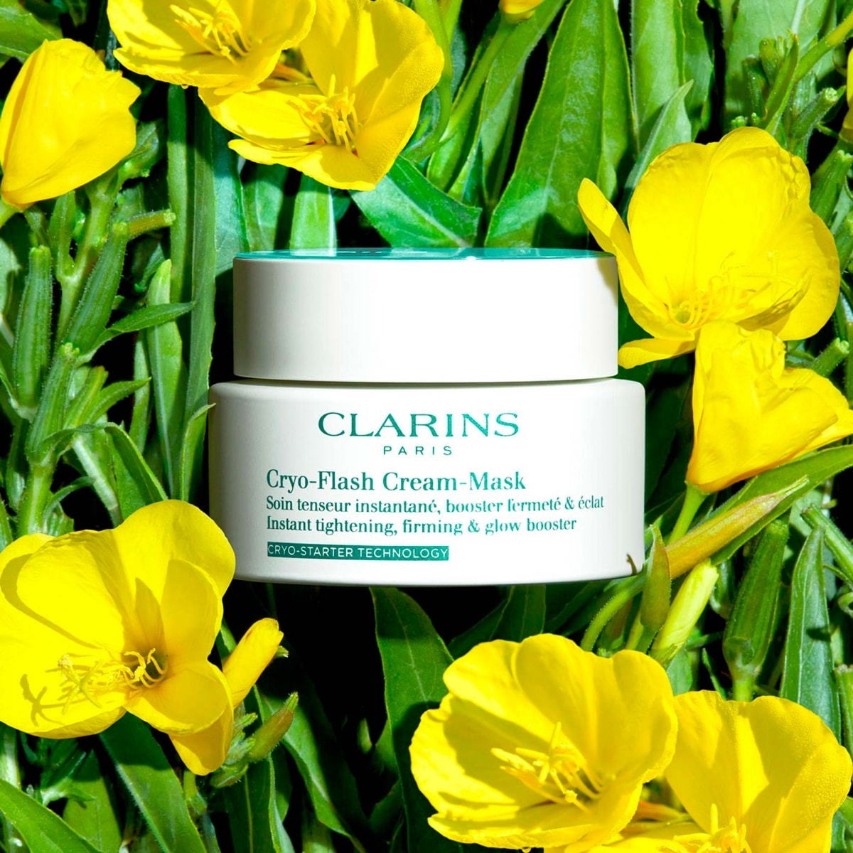 CLARINS Cryo-Flash Masque-Crème Soin Masque Anti-Âge Effet Lift Immédiat, Fermeté &  Éclat