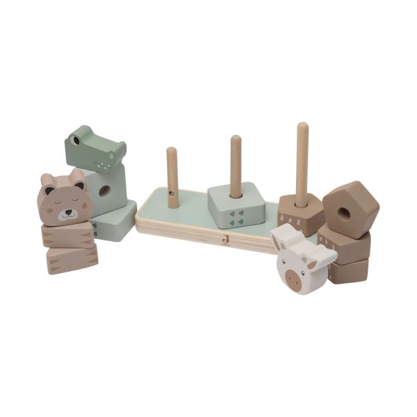 Jollein Jungle Jambo Stapeltoren - Hout