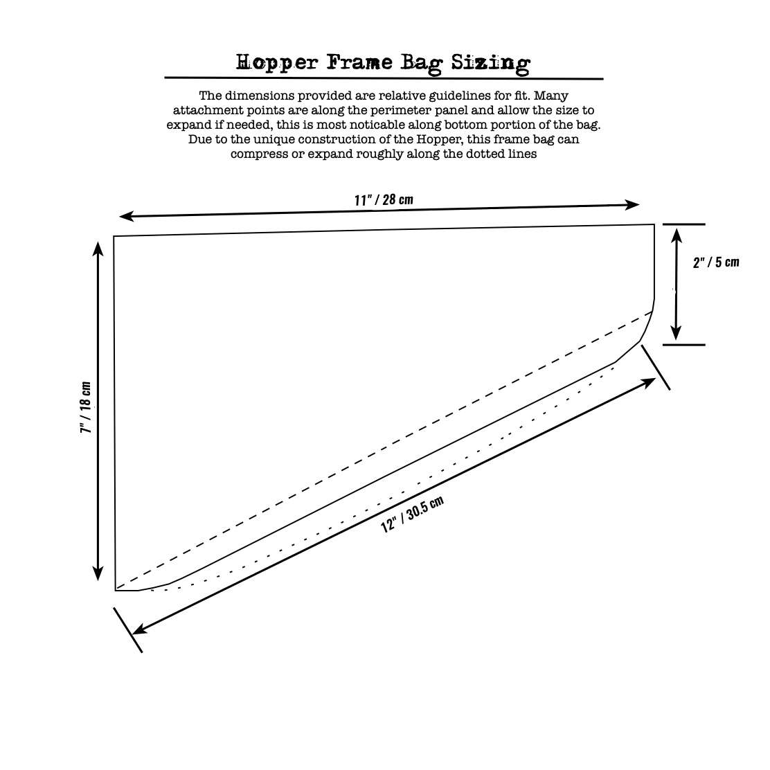 Revelate Designs Hopper Frametas Zwart