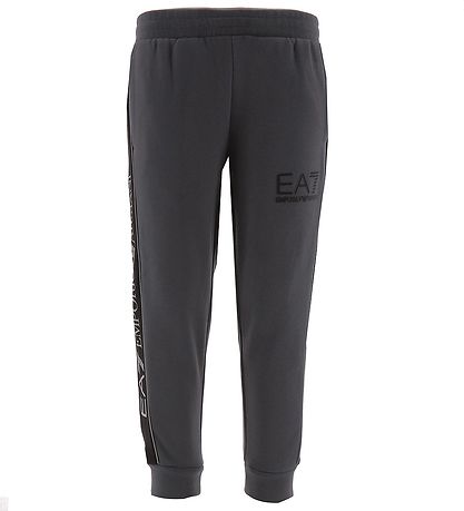 EA7 Sweatpants - Koksgr?/Sort m. Refleks