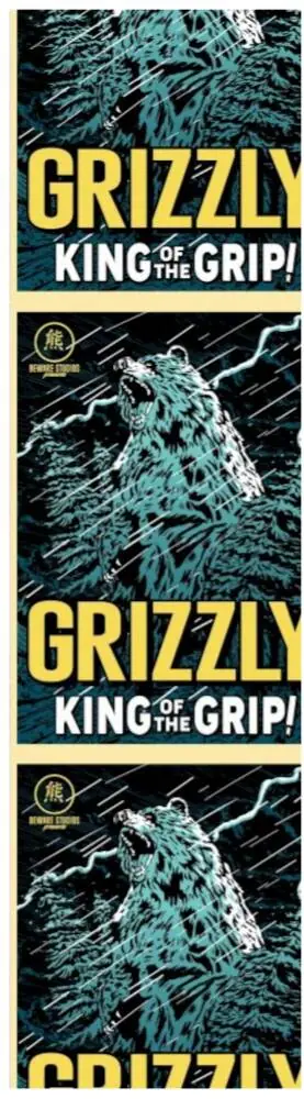 Grizzly Printed Skateboard Griptape - Skateboards | SkatePro