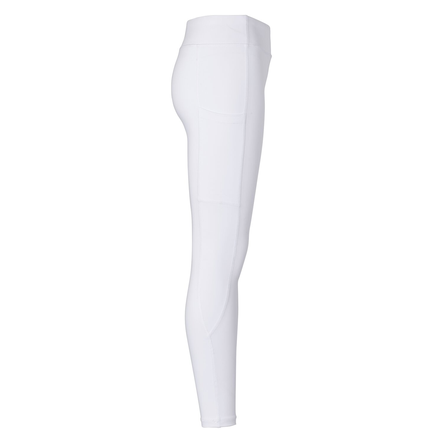 black forest kids Grip-Halbbesatz-Reitleggings  - white