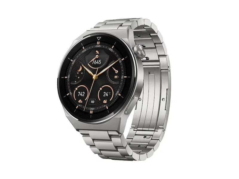Huawei | Watch GT 3 PRO (46mm) - Smartwatch med rem - håndledsstørrelse: 140-210 mm - Titanium