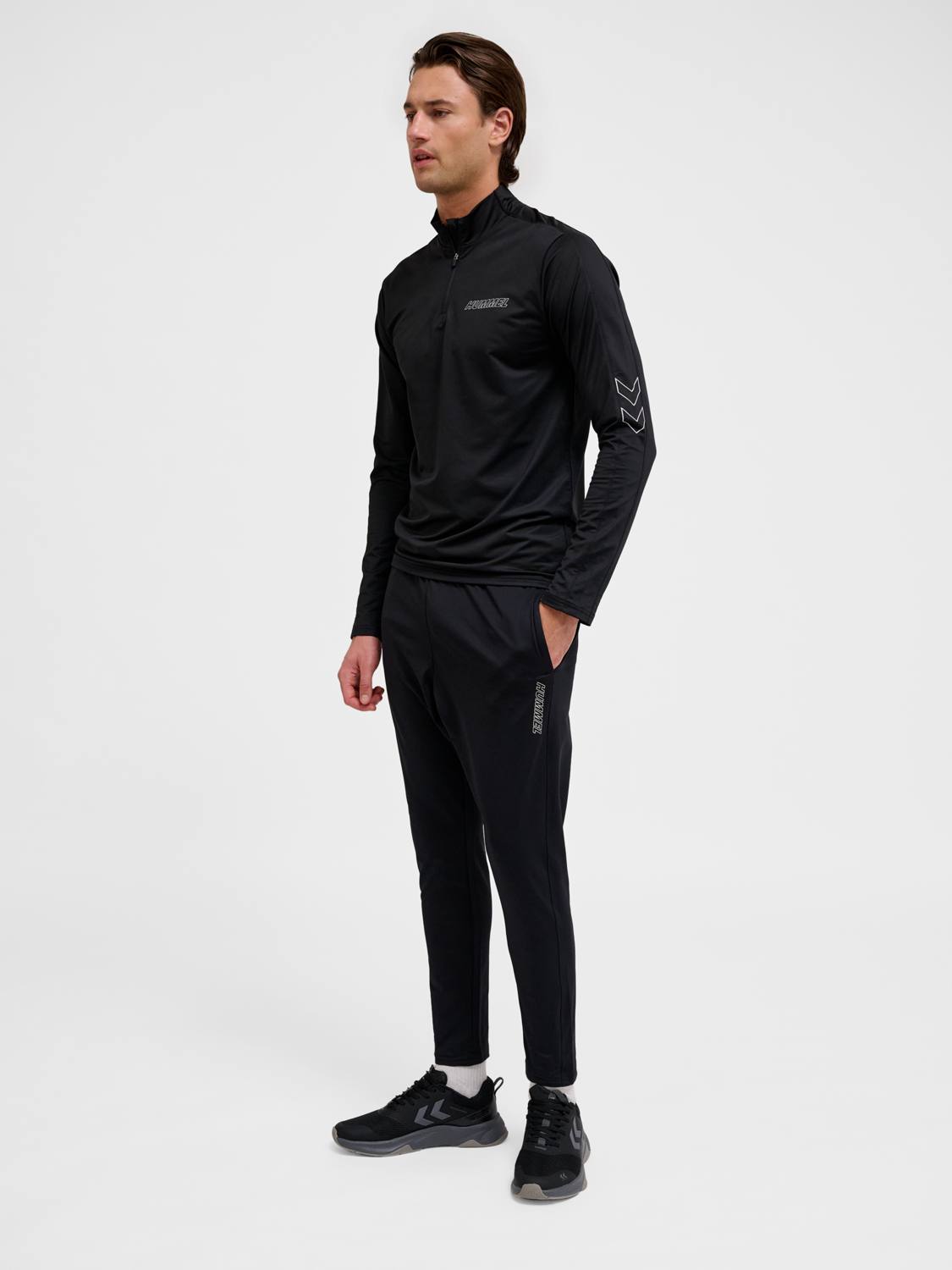 hmlTE STRENGTH PL HALF ZIP