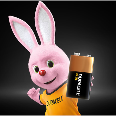 Duracell Plus 9V batterier