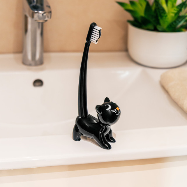 Porte brosse à dents et Brosse à dents - Catsmile