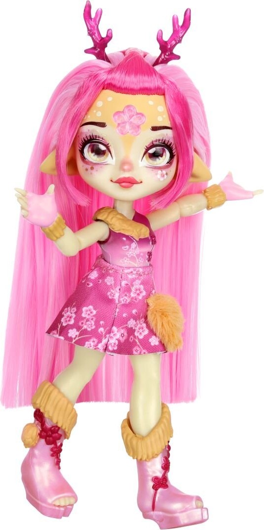 Magic Mixies - Pixlings Dukke - Deerlee - Pink - Series 1