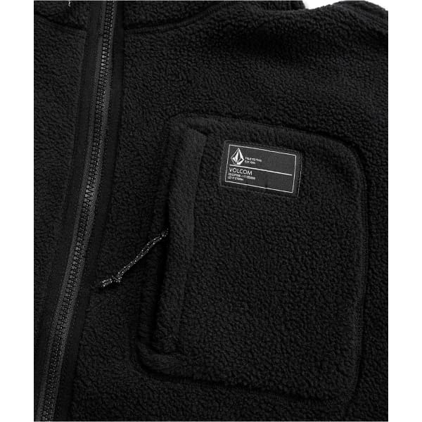 Veste polaire snowboard VOLCOM FLEECER FULL ZIP BLACK