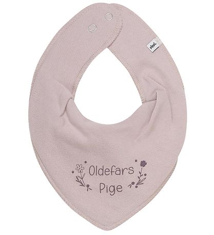 Pippi Babylätzchen - Spitz - Violett Ice m. Opas Mädchen