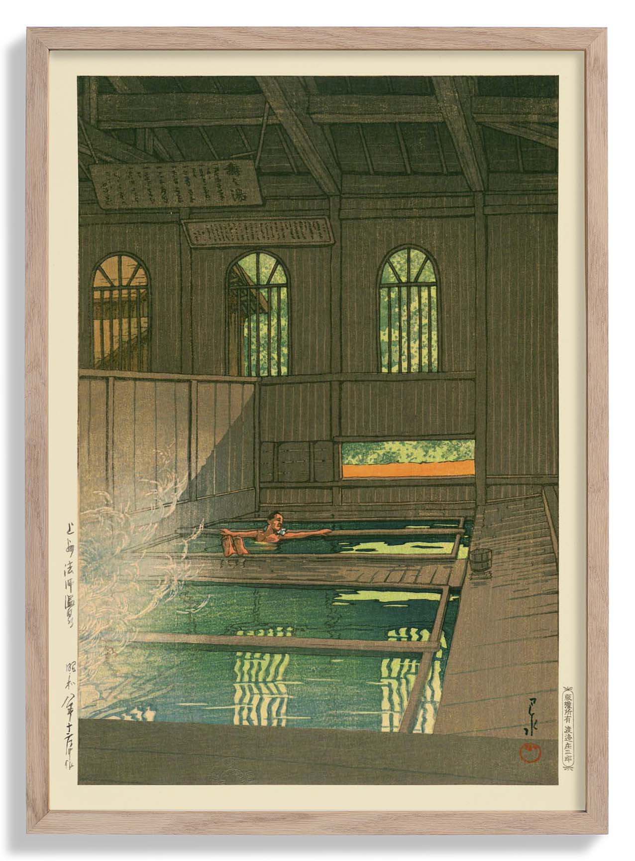 Joshu Hoshi Onsen bei Hasui
