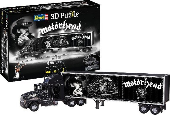 Revell 3D Puzzle - Motörhead Tour Truck - 128 Brikker - 58 CM