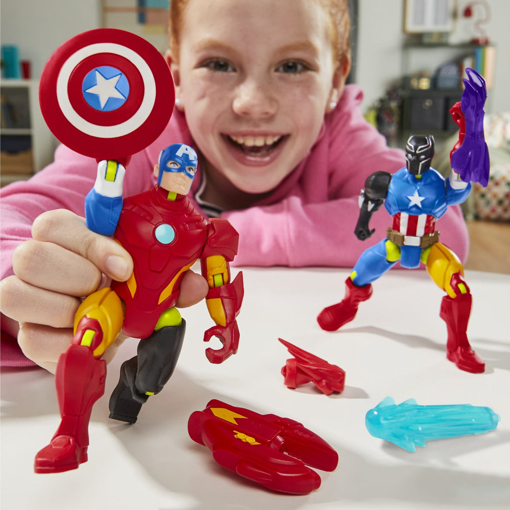 Køb Marvel Avengers MixMashers Figur 12 Cm Captain America