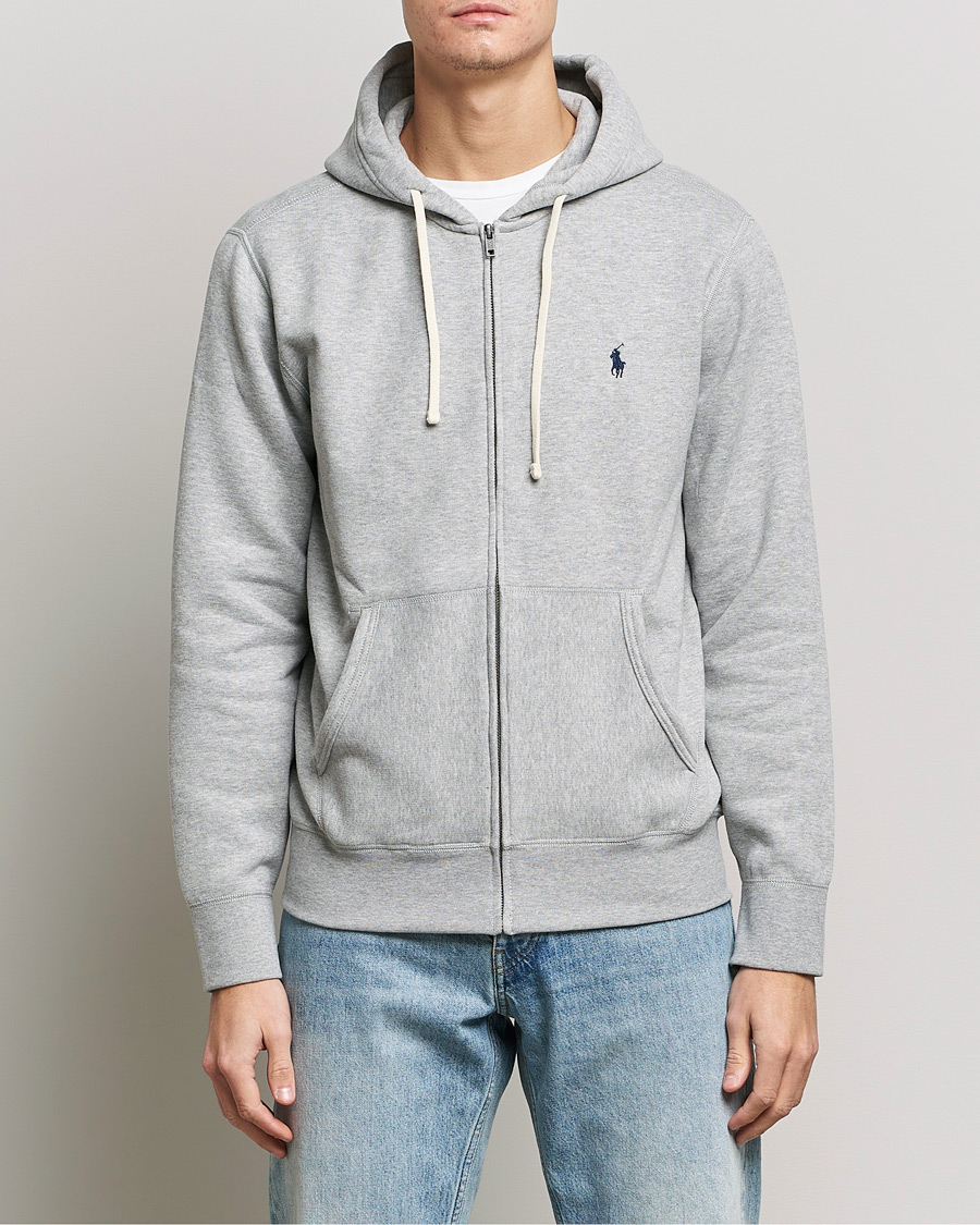 Polo Ralph Lauren Full-Zip Hoodie Andover Heather