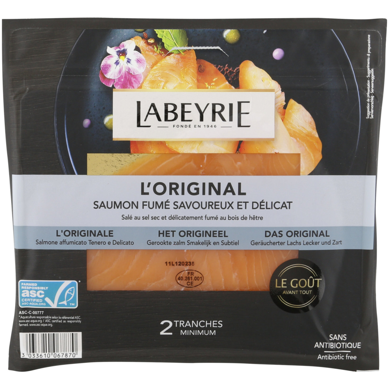 Labeyrie Rauchlachs original ASC