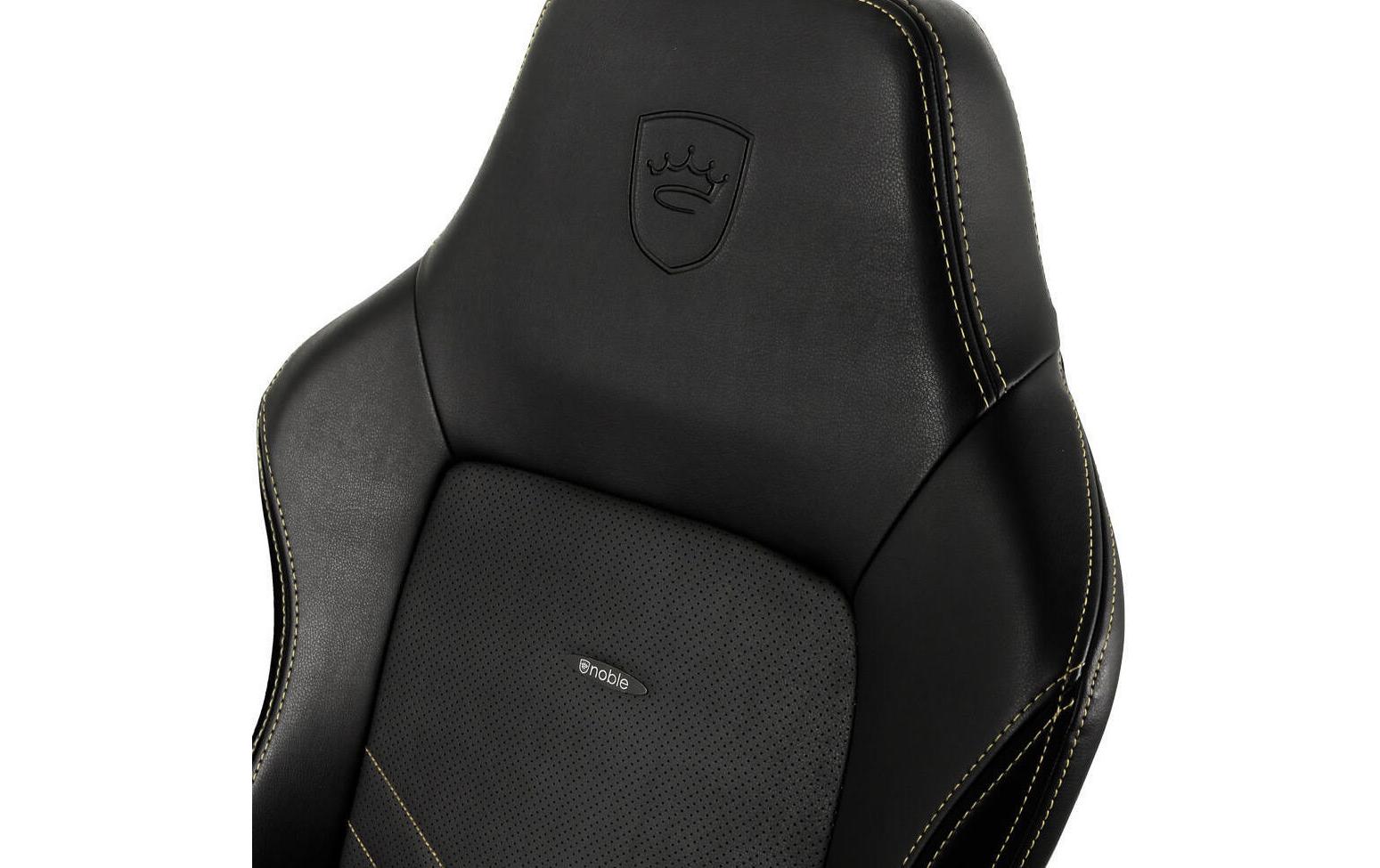 Gaming-Stuhl HERO Schwarz/Gold<br>Ergonomischer Gaming-Stuhl