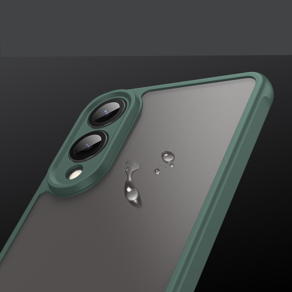 Samsung Galaxy S25 Edge Hybrid Hardcase Hülle TPU Bumper   Kunststoff Rückseite - Grün
