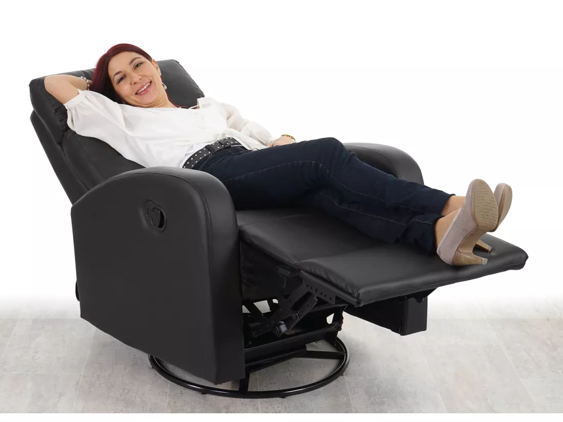 Fauteuil de télévision MCW-A54 Premium, noir