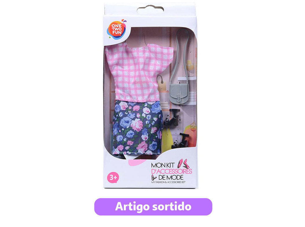 ACESSÓRIOS DE MODA ONE TWO FUN MODELOS SORTIDOS