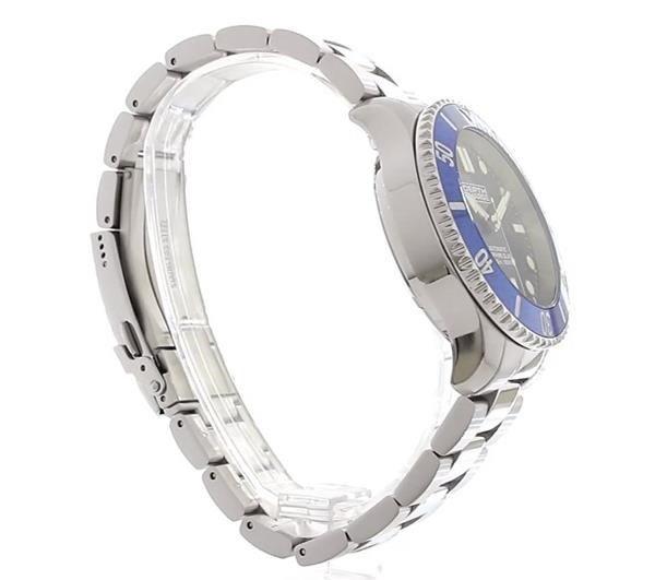 Depth Charge Stainless Steel Blue Dial Dive Watch