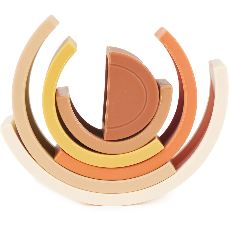 bieco Silikon Regenbogen Chocolate Bliss