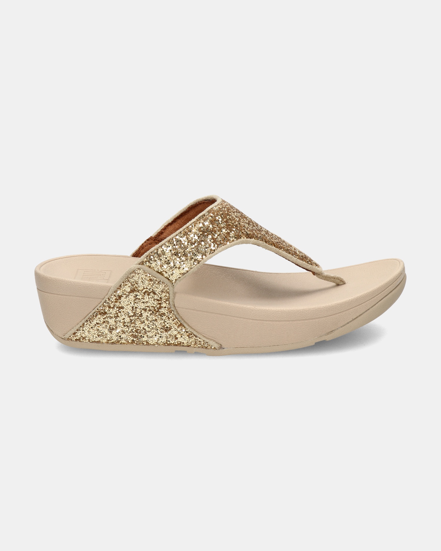 Fitflop Lulu Glitter Slippers  - goud