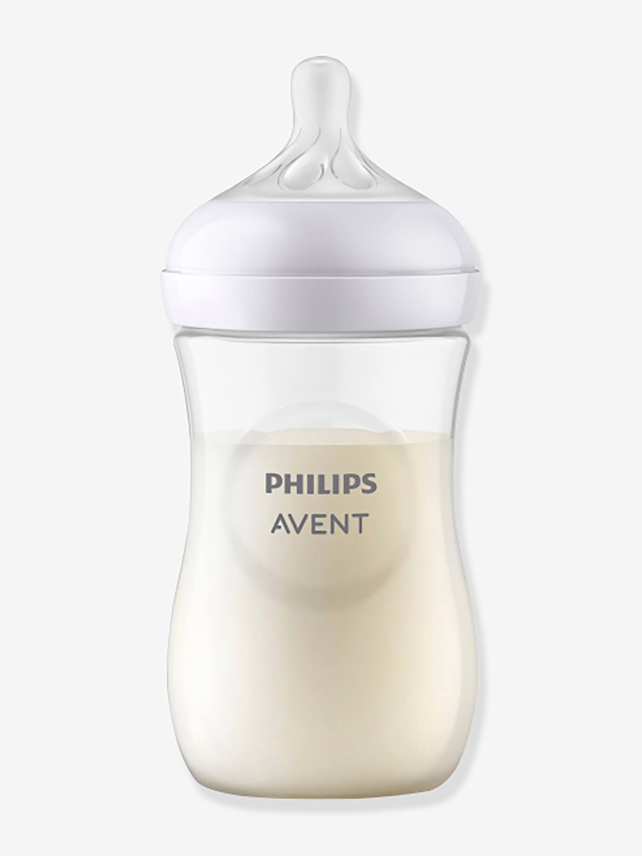 Mamadeira Philips AVENT Natural Response 260ml Transparente