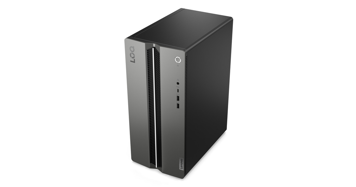 LenovoLOQ Tower 17IRR9 (90X000G9MH) gaming pc  (Grijs | i5-14400 | RTX 5060 | 16 GB | 1 TB SSD)