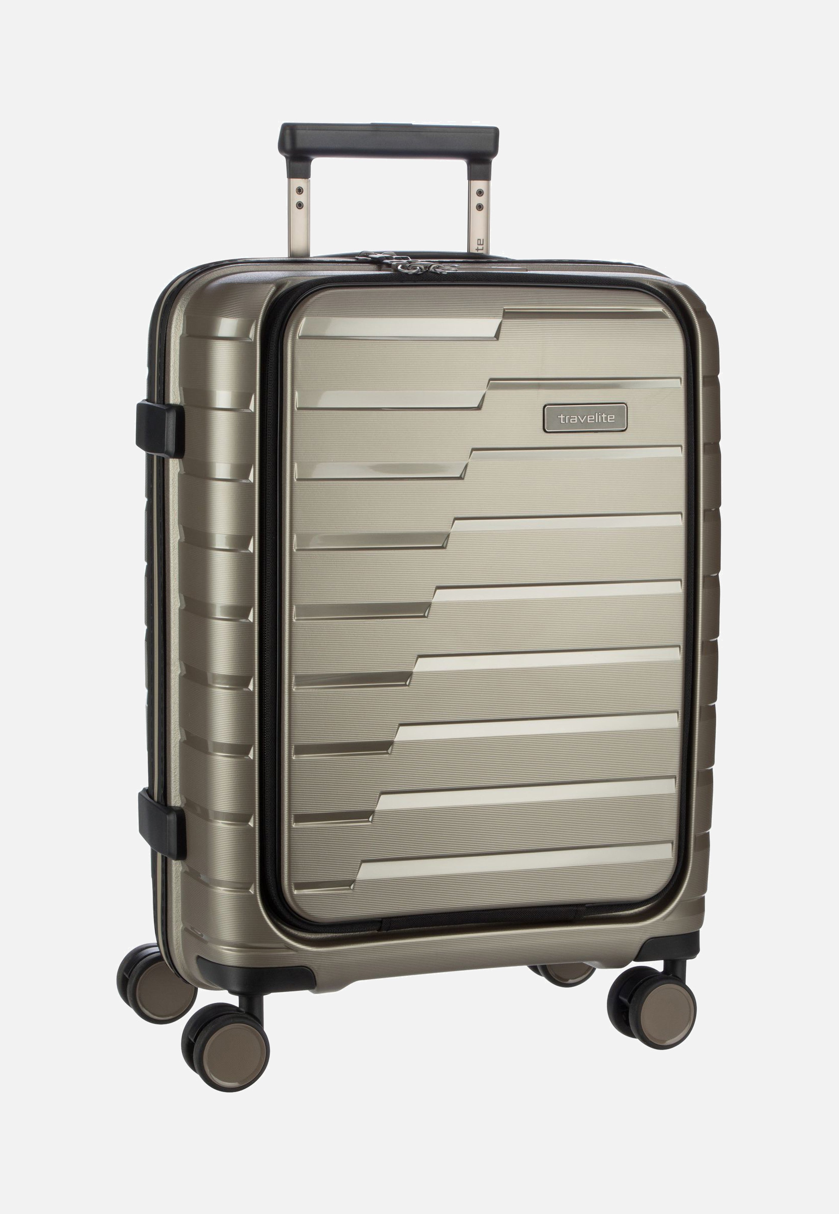 Air Base 4-Rad Trolley S Vortasche Champagner - Koffer