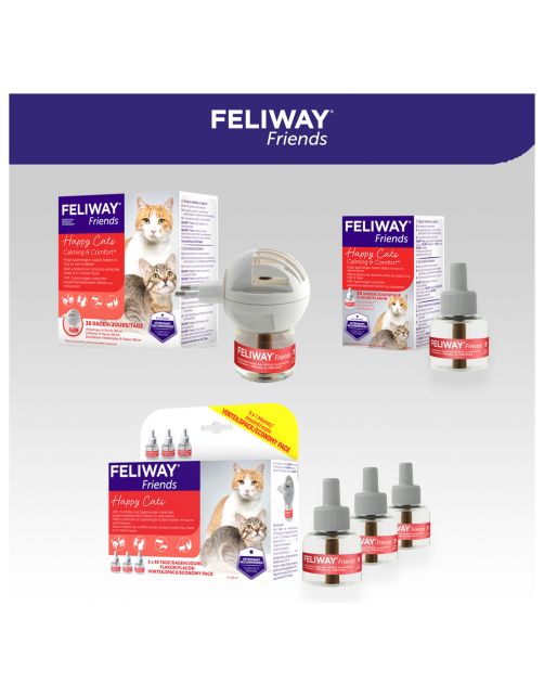 Feliway Friends Startset - Anti stressmiddel - 48ml 1 maand