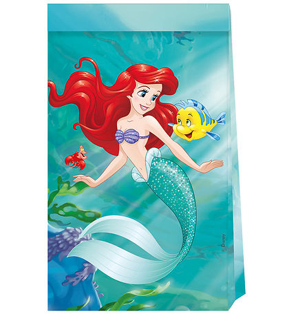 Decorata Party Slikposer - 4-pak - Ariel Curious