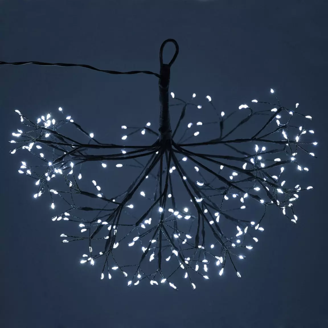 Boule lumineuse à suspendre 240 LED (D35 cm) Blanc froid