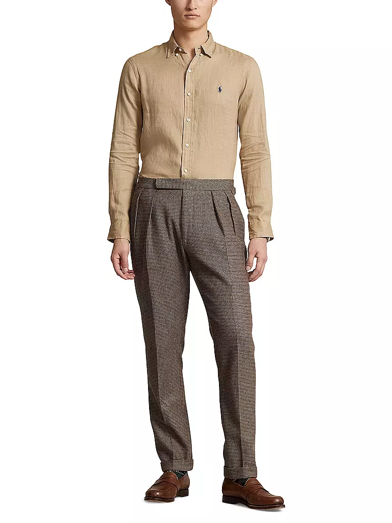 POLO RALPH LAUREN Leinenhemd beige