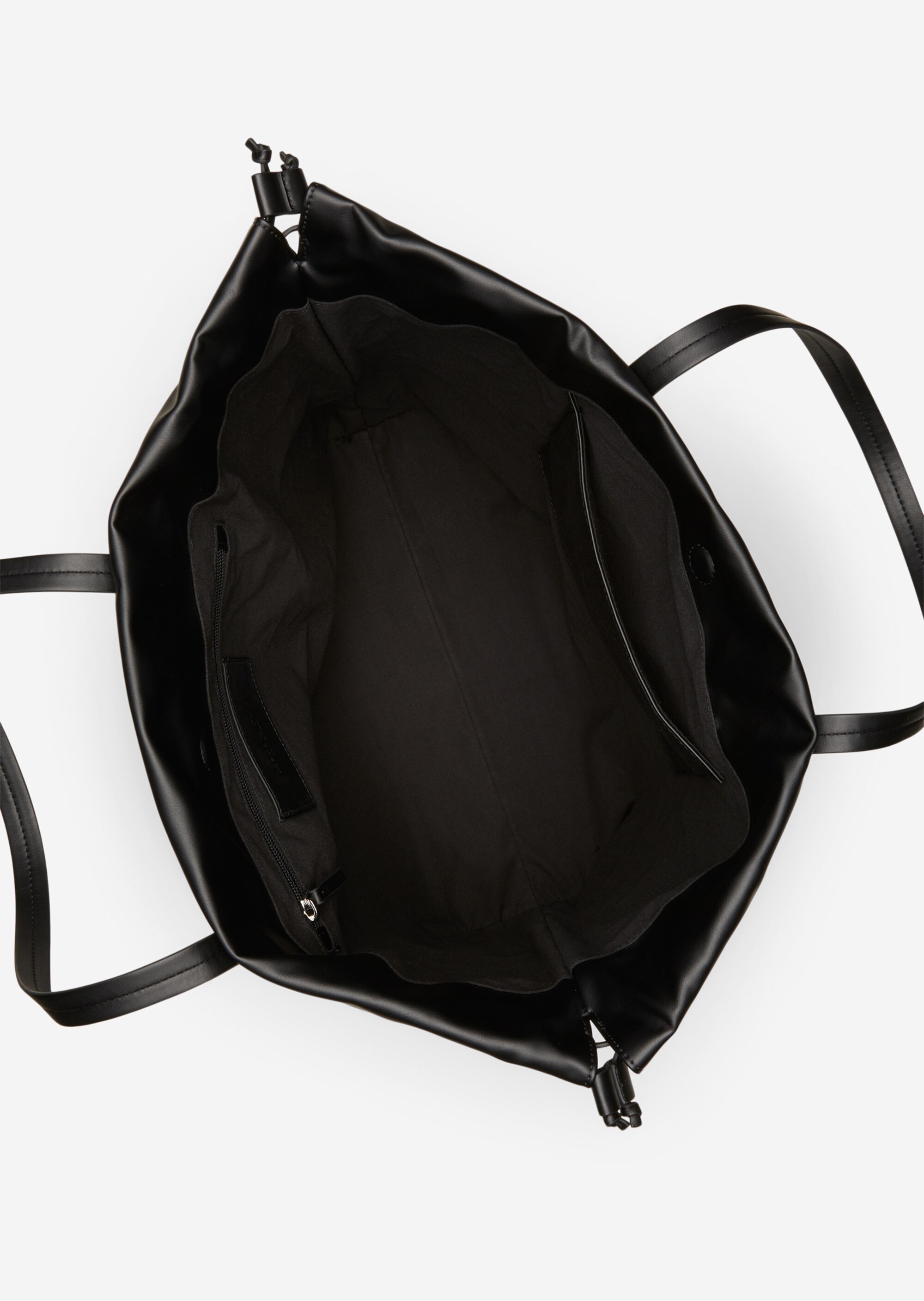 Shopper large aus einer Lederalternative aus recyceltem Polyester