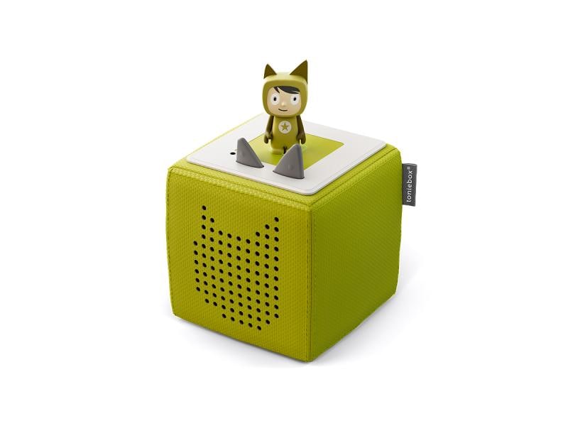Tonies Toniebox Starterset Kreativ Grün Set mit Hörspielbox und Hörspielfigur
