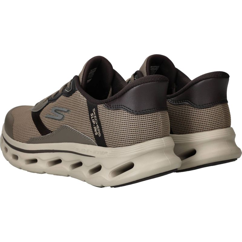 Skechers Slip-Ins Go Walk Glide-Step Sneakers Taupe Heren