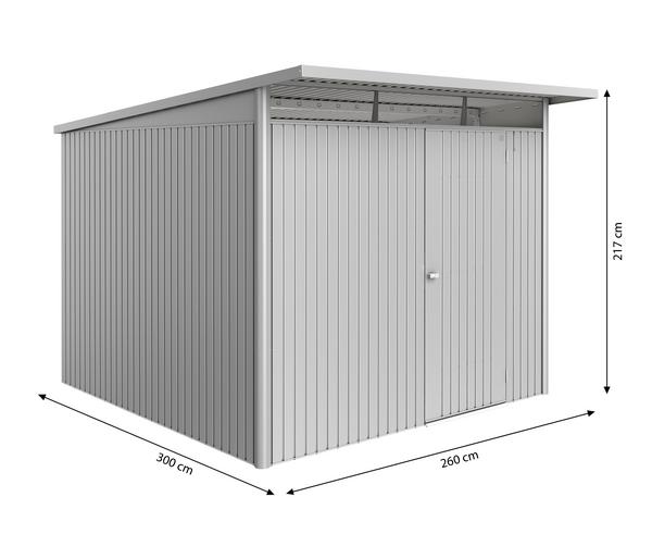 Biohort Metallgerätehaus AvantGarde ECO A7,