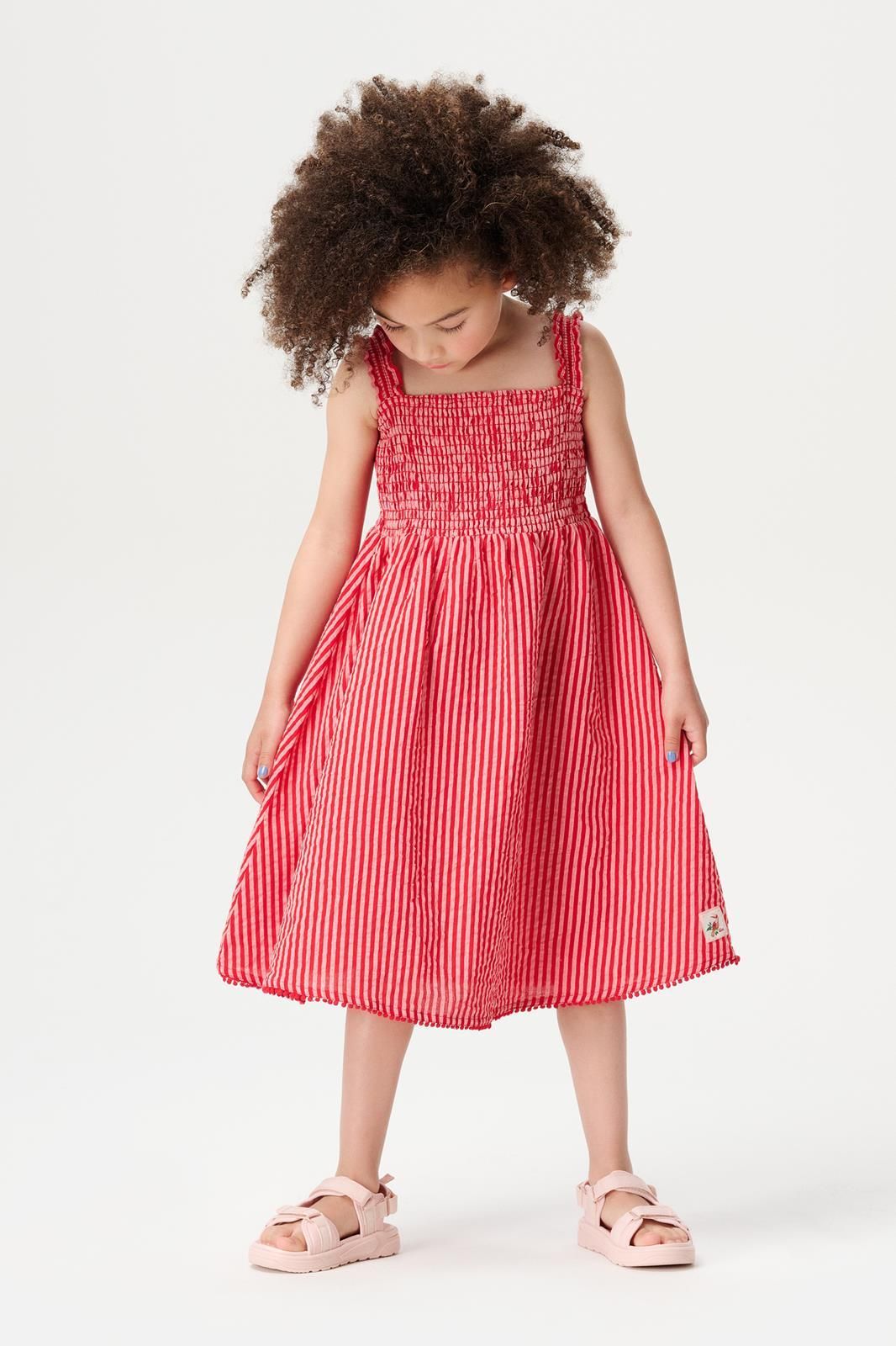 Noppies Kids Jurk Nicolet - Stripe pattern Pink
