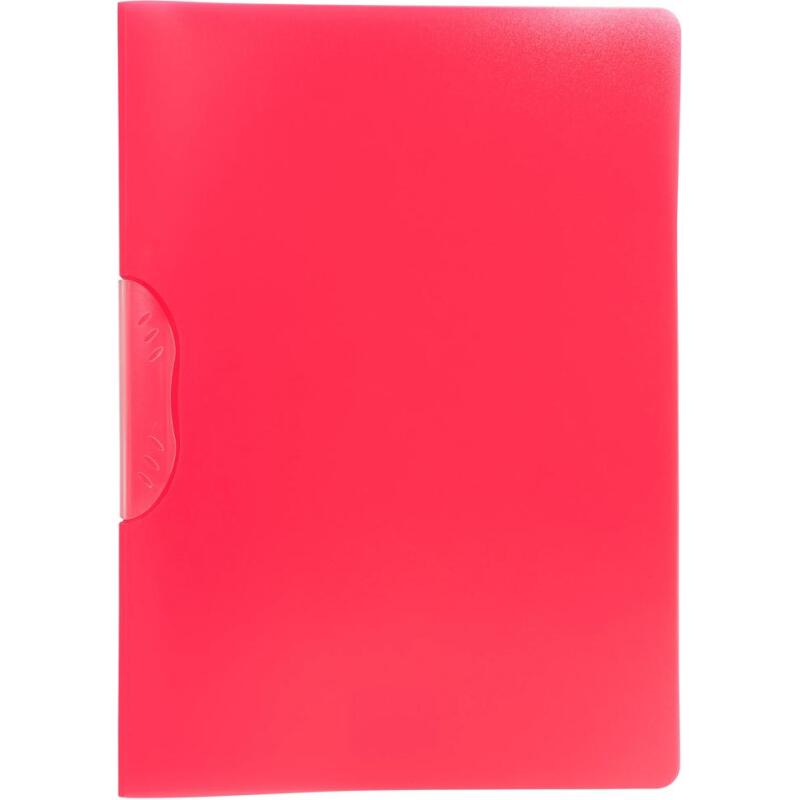 Chemise de présentation polypropylène semi-rigide Clip Design - A4 - Couleurs assorties