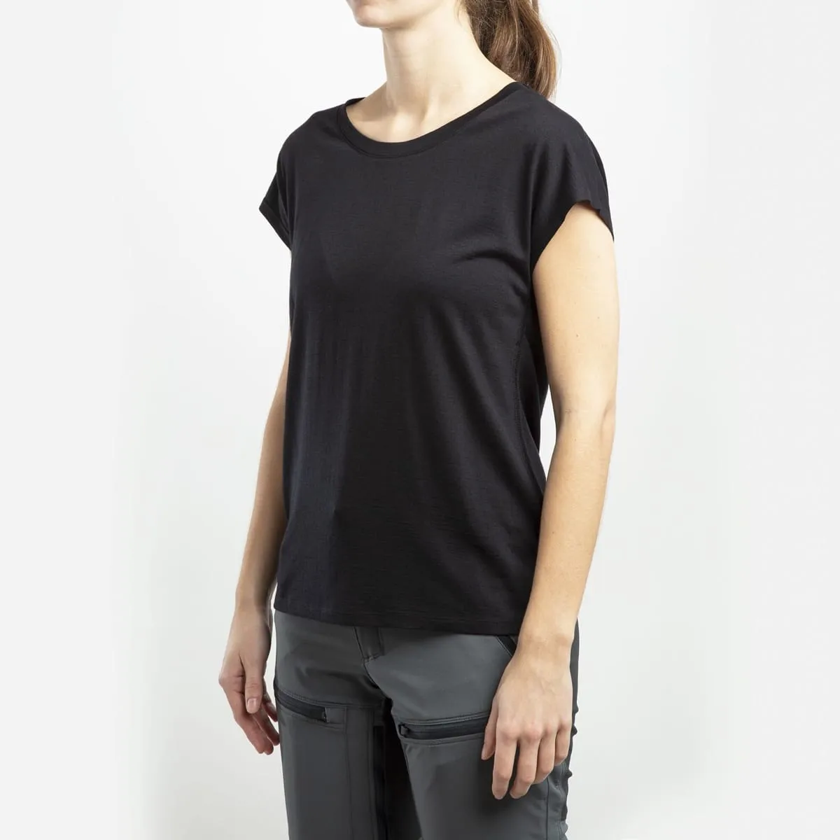 Lundhags Women's Gimmer Merino Light Top Black
