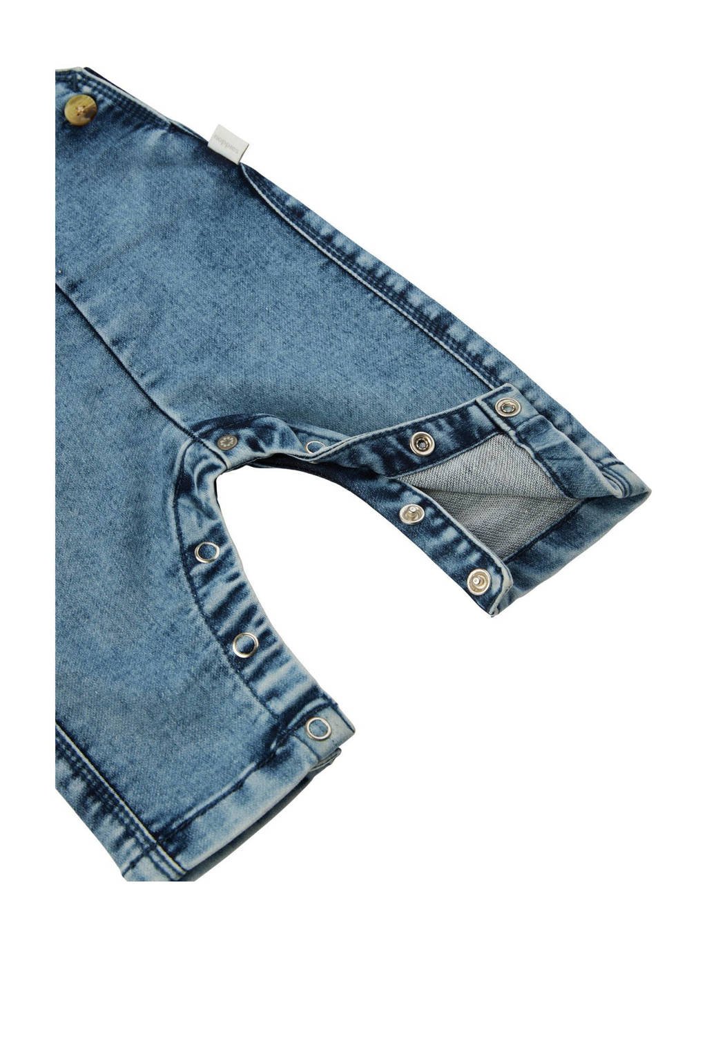 Noppies regular tuinbroek blauw