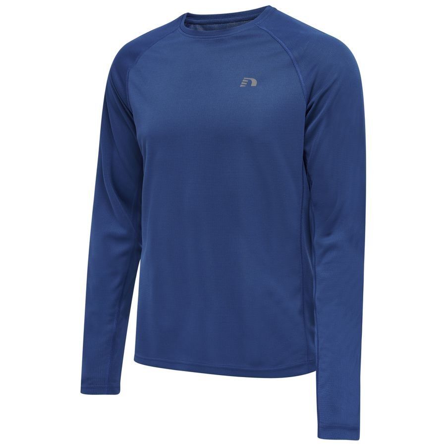 Hummel Haut Running Core - Bleu Manches Longues