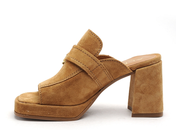 Alpe mules et sabots talons femme 5125 marron