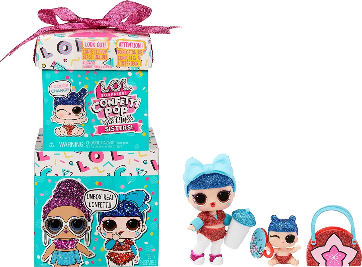 L.O.L. Surprise! Dukke - Confetti Pop Birthday Sisters