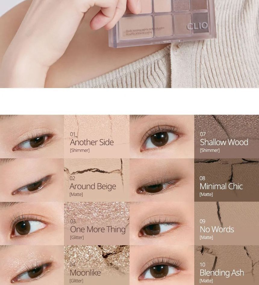 CLIO - Shade & Shadow Palette - 2 soorten