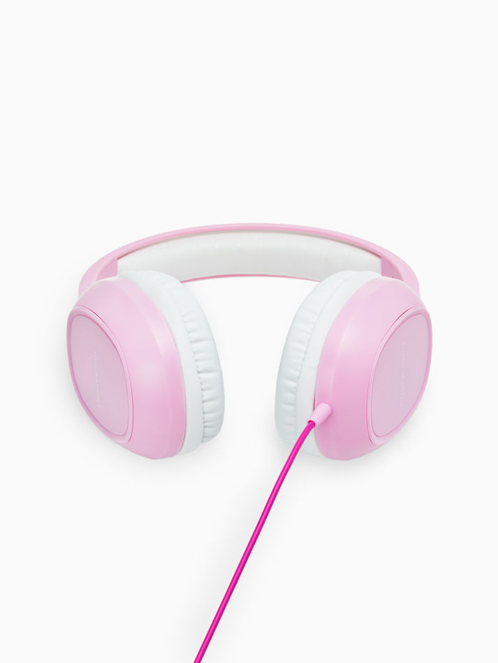 Fones de ouvido circum-aurais - Rosa